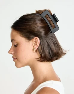 Charisse Hair Clip (Black)*CHARCOAL Online