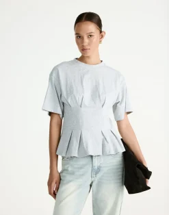 Chaya Top (Grey Marle)*CHARCOAL Online