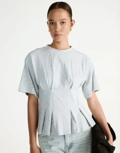 Chaya Top (Grey Marle)*CHARCOAL Online