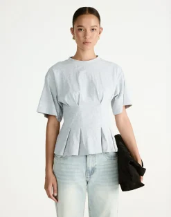 Chaya Top (Grey Marle)*CHARCOAL Online