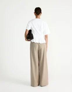 Chaya Top (White)*CHARCOAL Hot