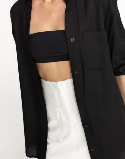Cheryl Mini Skirt (White)*CHARCOAL Clearance