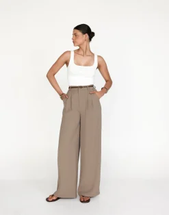 Chicago Pants (Mushroom)*CHARCOAL Discount