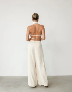 Chicago Pants (Oat)*CHARCOAL Hot