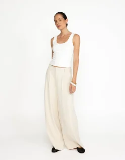 Chicago Pants (Oat) - Petite*CHARCOAL Discount