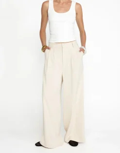Chicago Pants (Oat) - Petite*CHARCOAL Discount