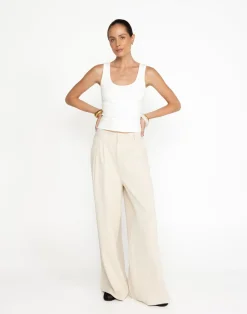 Chicago Pants (Oat) - Petite*CHARCOAL Discount