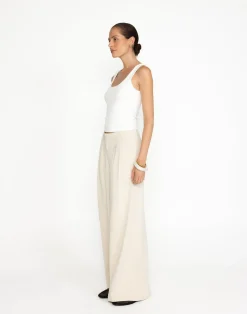 Chicago Pants (Oat) - Petite*CHARCOAL Discount
