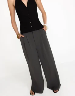 Chicago Pants (Slate) - Petite*CHARCOAL Outlet