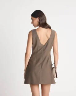 Chiti Mini Dress (Light Chocolate)*CHARCOAL CLOTHING Discount