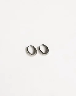 Christa Earrings (Silver)*CHARCOAL New