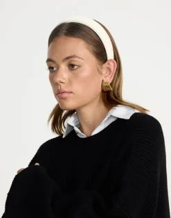 Christine Headband (White)*CHARCOAL CLOTHING Outlet