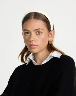 Christine Headband (White)*CHARCOAL CLOTHING Outlet