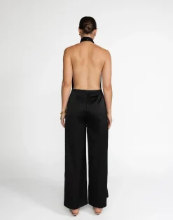 Clara Jumpsuit (Black)*CHARCOAL Outlet