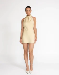 Clara Mini Dress (Honeycomb)*CHARCOAL Fashion