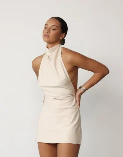 Clara Mini Dress (Ivory)*CHARCOAL Fashion