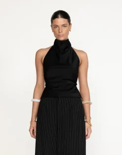 Clara Top (Black)*CHARCOAL Outlet