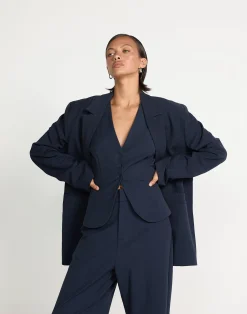Clarke Blazer (Midnight)*CHARCOAL CLOTHING Discount