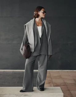 Clarke Blazer (Textured Slate)*CHARCOAL CLOTHING Discount