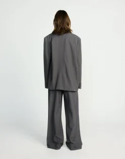 Clarke Blazer (Textured Slate)*CHARCOAL CLOTHING Discount