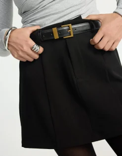 Clarke Mini Skirt (Black)*CHARCOAL CLOTHING Best