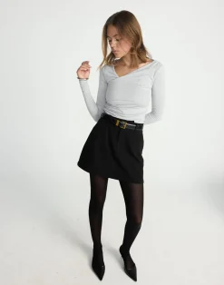 Clarke Mini Skirt (Black)*CHARCOAL CLOTHING Best