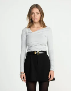 Clarke Mini Skirt (Black)*CHARCOAL CLOTHING Best