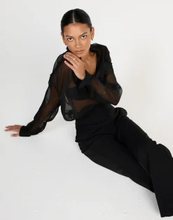 Claudio Shirt (Black)*CHARCOAL CLOTHING New
