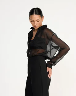 Claudio Shirt (Black)*CHARCOAL CLOTHING New