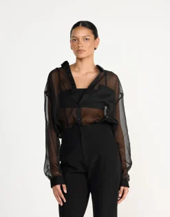 Claudio Shirt (Black)*CHARCOAL CLOTHING New