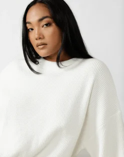 Cody Oversized Jumper (Cream)*CHARCOAL New