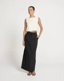 Colden Maxi Skirt (Black)*CHARCOAL CLOTHING Best