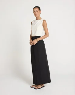 Colden Maxi Skirt (Black)*CHARCOAL CLOTHING Best