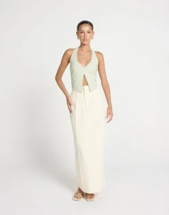 Colden Maxi Skirt (Cream)*CHARCOAL CLOTHING Sale