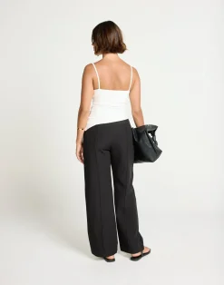 Colden Pants (Black) - Petite*CHARCOAL Discount