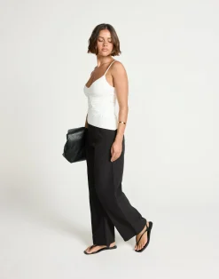 Colden Pants (Black) - Petite*CHARCOAL Discount