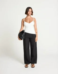 Colden Pants (Black) - Petite*CHARCOAL Discount