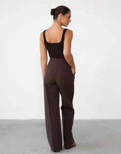 Colden Pants (Chocolate)*CHARCOAL Clearance