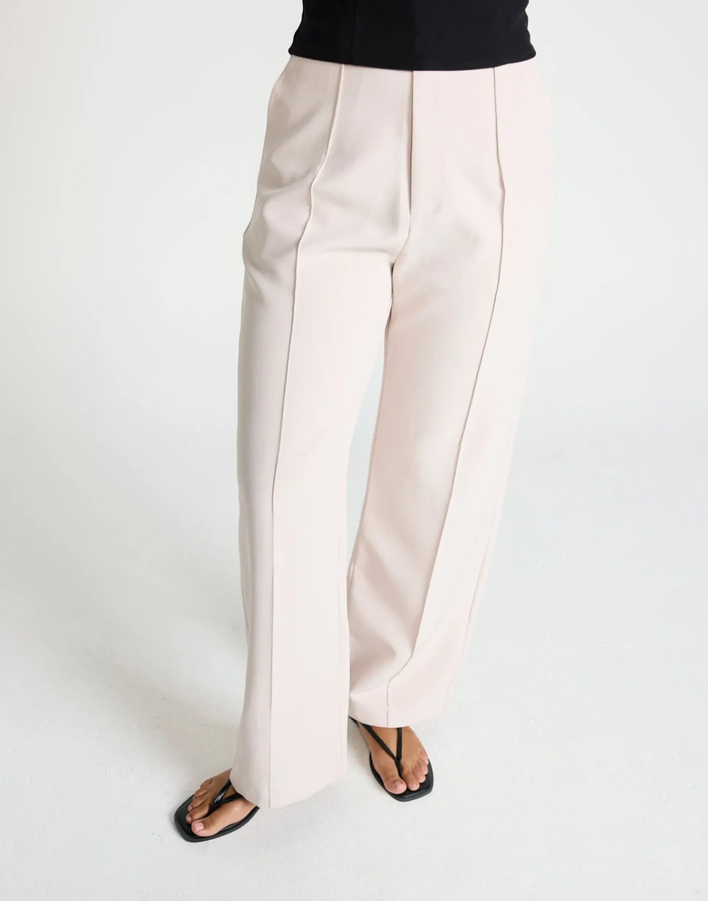 Colden Pants (Oat) - Petite*CHARCOAL Clearance