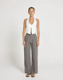 Colden Pants (Slate) - Petite*CHARCOAL CLOTHING Discount