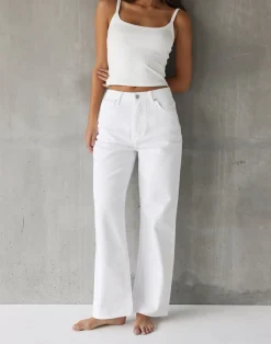 Cole Jeans (White)*CHARCOAL Sale