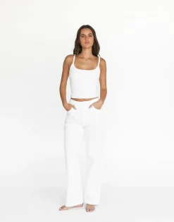 Cole Jeans (White)*CHARCOAL Sale