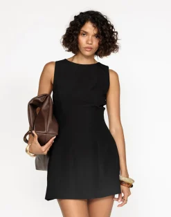 Cordelia Mini Dress (Black)*CHARCOAL Discount