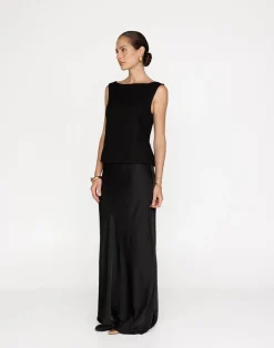 Corinne Top (Black)*CHARCOAL Hot