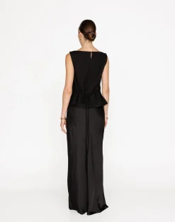 Corinne Top (Black)*CHARCOAL Hot