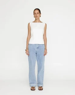 Corinne Top (White)*CHARCOAL Best