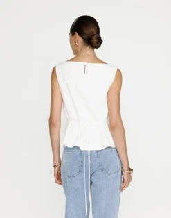 Corinne Top (White)*CHARCOAL Best