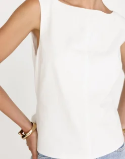 Corinne Top (White)*CHARCOAL Best