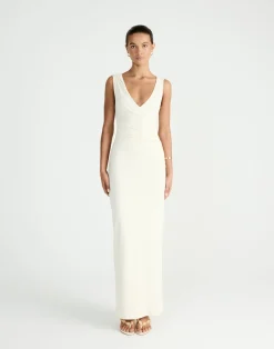 Cory Maxi Dress (Oat)*CHARCOAL Fashion