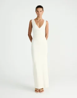 Cory Maxi Dress (Oat)*CHARCOAL Fashion
